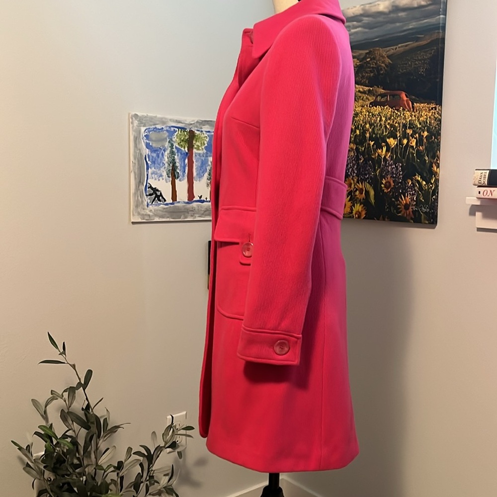 Marvin Richards Fitted Wool Coat - Picture 8 of 16